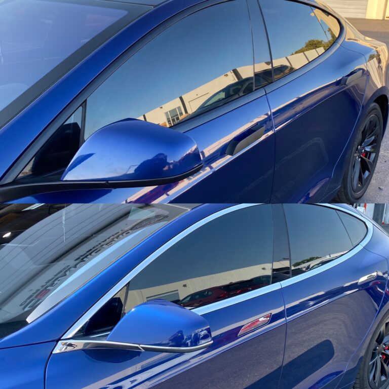 Tesla Chrome Delete - Door Handles