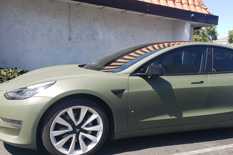 Tesla Matte Green