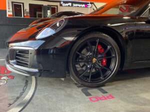 Porsche Red Caliper Painting