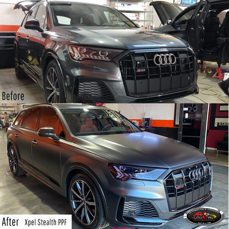 Audi Stealth Wrap Xpel Before & After
