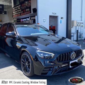 Mercedes Benz - PPF, ceramic coating & window tint