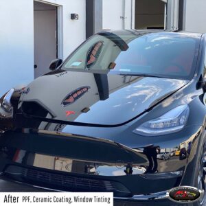 Tesla - PPF, ceramic pro coating & window tint