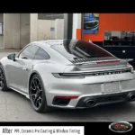 Porsche back - PPF, Ceramic Coating, Window Tint
