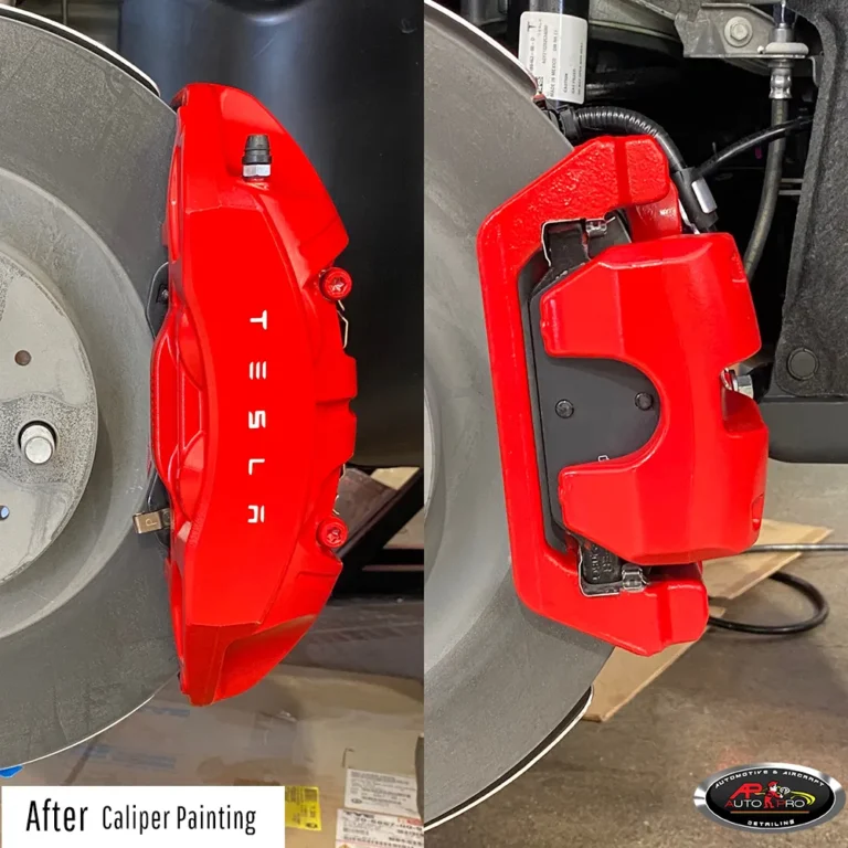 Caliper Painting - Red
