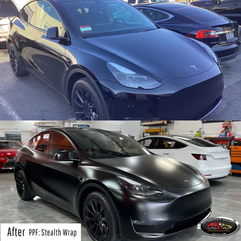 Tesla PPF Stealth Wrap - matte black